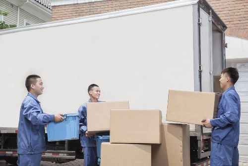 Local removals team handling a move in Kingston Upon Thames