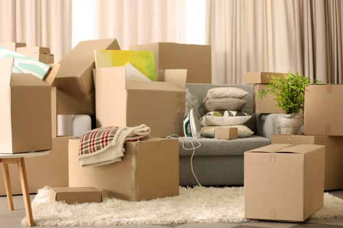 Local Kingston upon Thames removal van for apartment moving