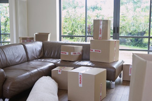 Household furniture removal from a Kingston property with tight access