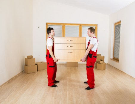 Local movers handling a flat removal in Kingston upon Thames